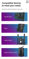 Wireless RGB Microphone Set