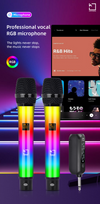 Wireless RGB Microphone Set