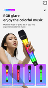 Wireless RGB Microphone Set