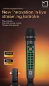 Live Streaming Microphone with Built-in DSP Sound Card