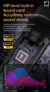 Live Streaming Microphone with Built-in DSP Sound Card